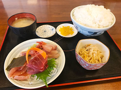 厚生食堂 刺身定食 厚生食堂 刺身定食