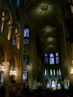 12月7日(日) その２ サント・シャペルSte. Chapelle, Notre Dame