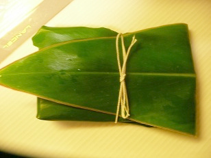 (70)土浦産の月桃の葉で、沖縄伝統スイーツ ムーチー作り♪