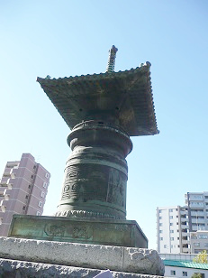 元々は筑波山にあった、東京・護国寺の瑜祇（ゆぎ）塔