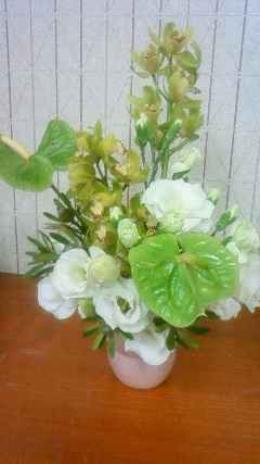 グリーン系のお花