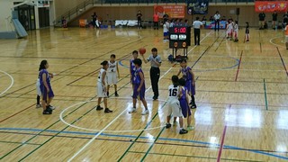 東日本大震災復興支援　2019　第8回　サマーキャンプin八王子　ミニバスケットボール交流会