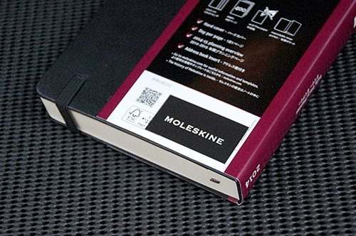 MOLESKINEのギフトラッピング…はビミョー
