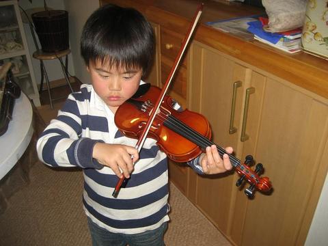 バイオリン練習　2009年02月16日