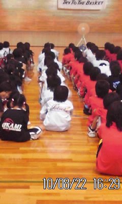 これから表彰式です