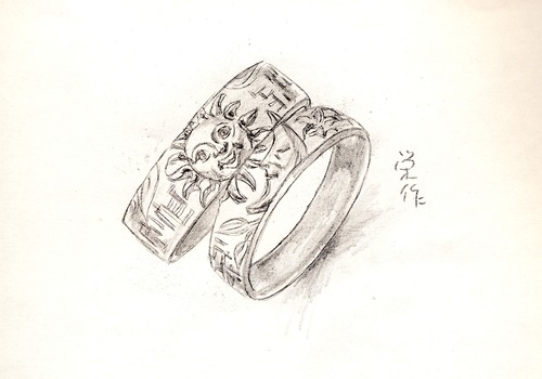 太陽と月 結婚指輪 アートライン マーノ 茨城の結婚指輪 婚約指輪 オーダージュエリー リフォーム専門店