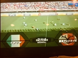 奇跡のサッカー観戦 奇跡のサッカー観戦