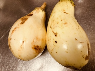 白茄子は美味しい 白茄子は美味しい