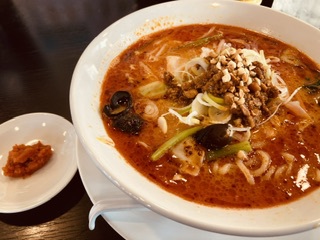 幸楽苑で担々麺 幸楽苑で担々麺