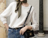 セリーヌ新旗艦店が東京・銀座にオープン、限定ブルーベリーカラー「トリオンフ」バッグとコラボレーションコレクションも