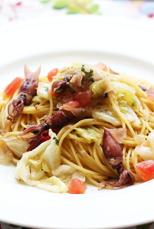 春パスタ＾－＾
