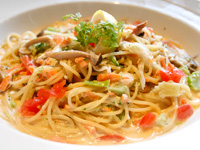 自家製生パスタ