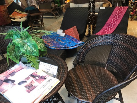 シンセティックラタン家具１