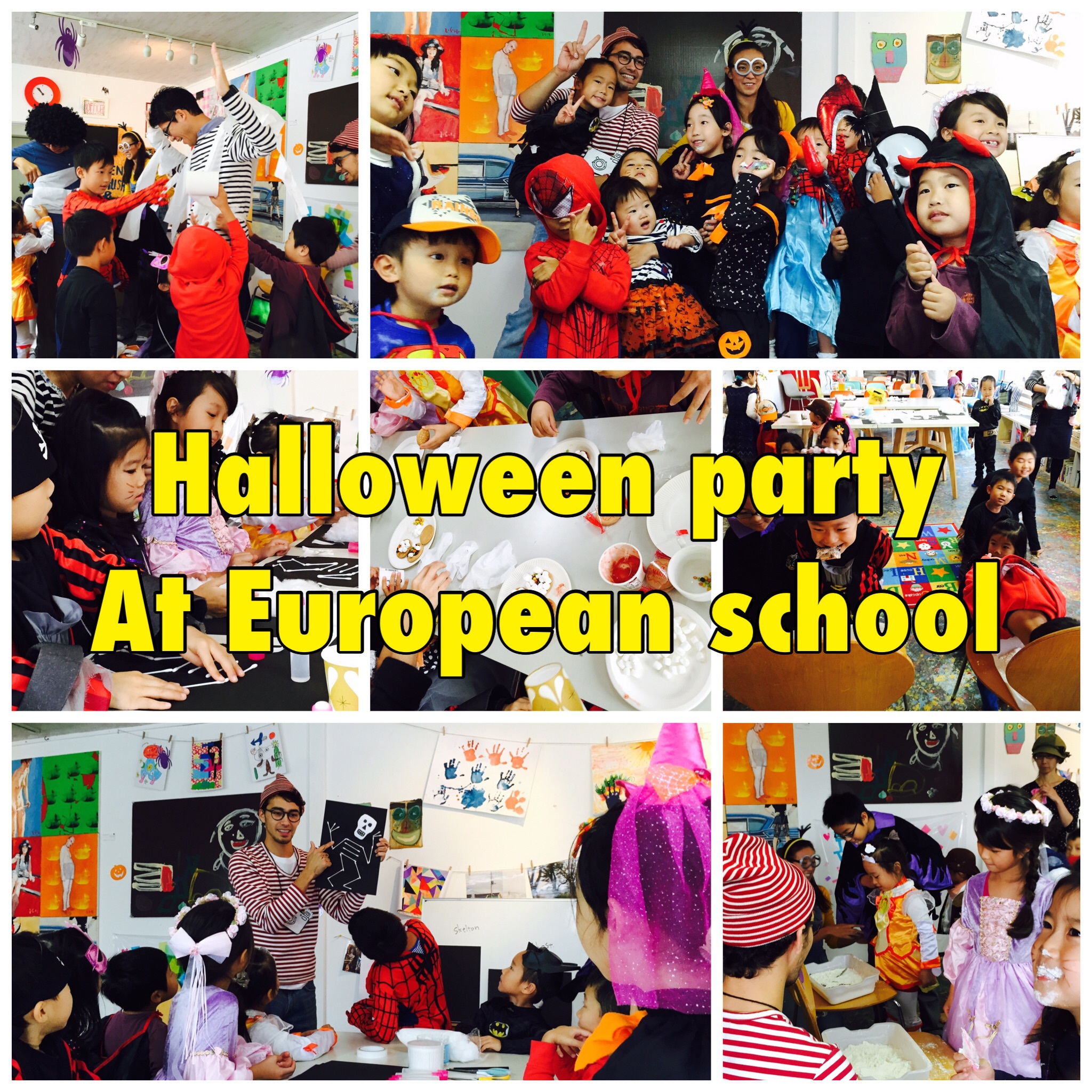 【★Haloween Party at European school ★】