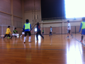 久々のフットサル
