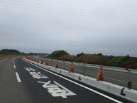 中根金田台の幹線道路の一部が開通！（よかっぺ研究学園より）