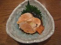 青山がらり：おすすめのメニュー”あん肝”