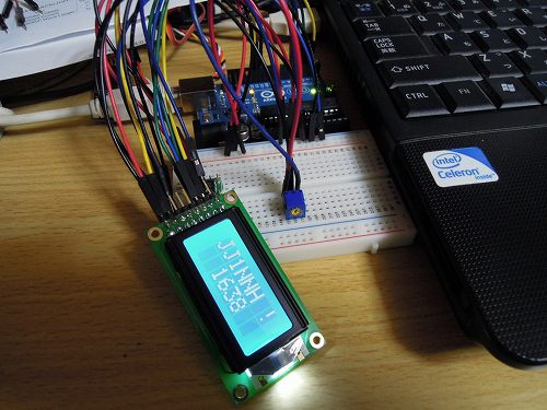 Arduino　＋　LCD