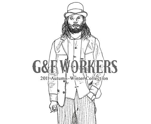 G&F　WORKERSアイテム紹介。