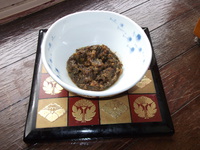 蕗のとうの味噌煮込み