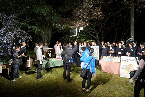 2014「桜川のサクラ」…NHK『今夜はいばらナイト』放送無事終了!!