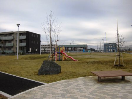 学園の森に西原公園が完成していた！