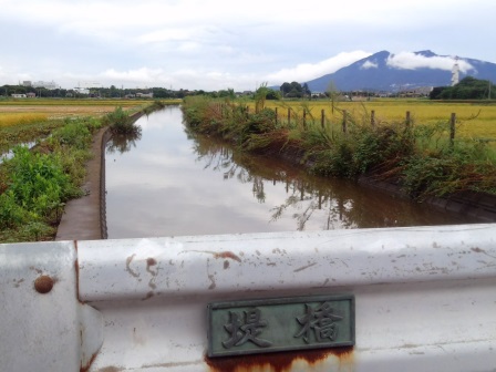 関東・東北豪雨の時には蓮沼川もすごく増水していた！