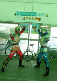 【出陣報告】7/28夏の交通事故防止キャンペーンで自転車利用五則！By水龍
