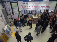 真壁高校の生徒さん　来館 2014/10/23 11:10:50