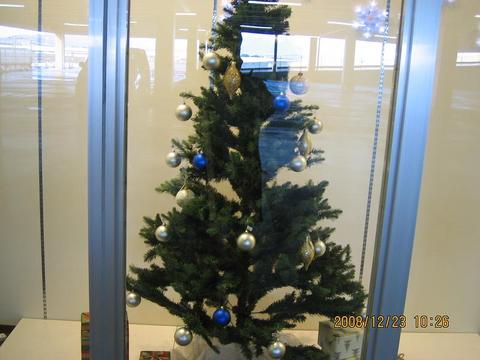 山新グランステージつくばのクリスマスツリー