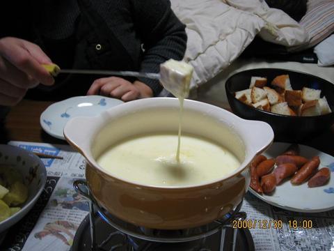 チーズフォンデュパーティー