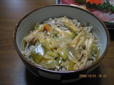 手打ち蕎麦で年越し