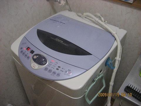洗濯機が壊れた