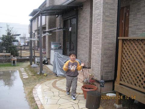 つくば　2009年　初雪