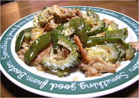 ゴーヤーと麩の炒め煮
