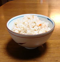 ゴーヤの炊き込みご飯