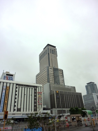 JRタワーホテル日航札幌からの眺め！
