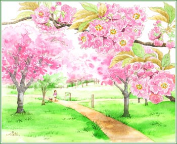 高崎自然の森・八重桜