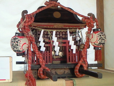 大泉鴨鳥五所神社の夏祭り