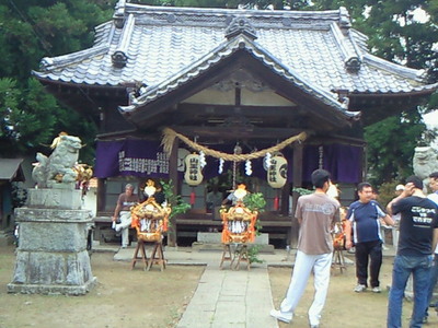 山王神社の抜魂式