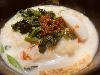 豆乳坦々ラーメン